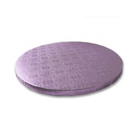 base redonda violeta 30 x 1