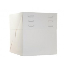 Caja tarta altura regulable 25x25x20 a 30 cm de altura