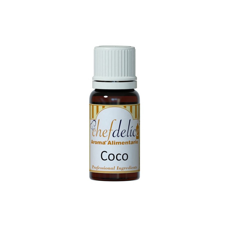 Aroma Alimentario Coco 10 ml - Chef Delice