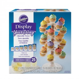 Stand Torre Regulable 25 Cupcakes Wilton