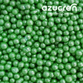 Perlas de Azúcar Verde 4 mm. 90 gr.