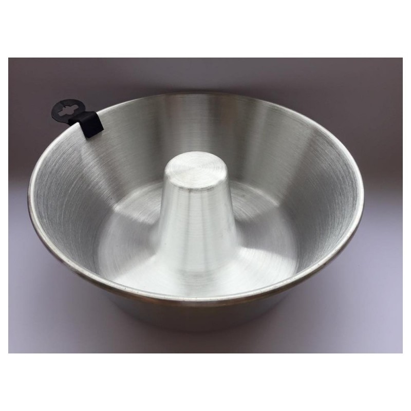 Molde Aluminio Pudding - Savarín 24 cm