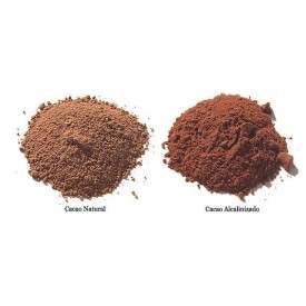 Cacao en polvo natural (sin alcalinizar) 50gr