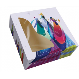 Caja Roscón de Reyes 35x8 cm.