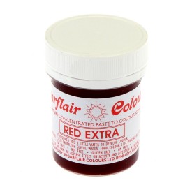 Colorante Sugarflair Extra Red 42gr