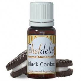 Aroma Alimentario Black  Cookie 10 ml. - Chef Delice